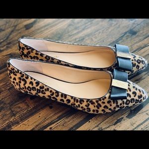 Kate Spade Leopard Flats size 10
